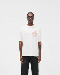 Initial Star T-Shirt - Flat White