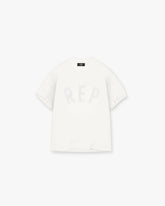 Rep Applique T-Shirt - Flat White