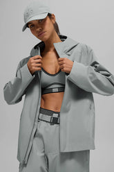 Women's Alpha Shell Jacket - Lunar Grey