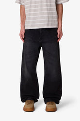Ultra Baggy Denim - Western Black