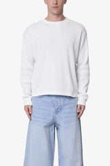 Basic Thermal L/S Tee - White