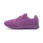 Smallbirds Wool Runners - Big Kids - Lux Purple Fluffs (Lux Purple Sole)