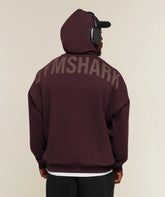 POWER OVERSIZED HOODIE - Cherry Purple