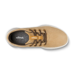 Men's Runner Go - Corduroy - Stony Beige (Natural White Sole)