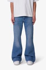 Super Flare Denim - Medium Blue
