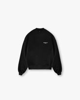 Team 247 Oversized Crew - Jet Black