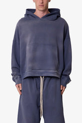 Gradient Pullover Hoodie - Washed Navy