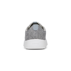 Men's Canvas Cruiser - Deep Navy Stripes (Blizzard Sole)
