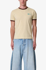 Power Ringer Tee - Yellow