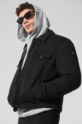 Men's Ease Trucker Jacket - Black