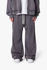 Ultra Baggy Fleece Sweatpants - Vintage Black