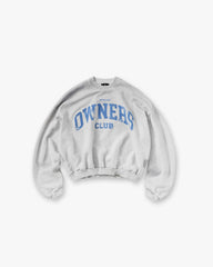 Represent Owners Club Sweater - Sprayed Ice Grey Marl