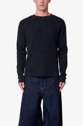 Basic Thermal L/S Tee - Black