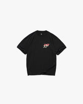 Team 247 Star Oversized T-Shirt - Jet Black
