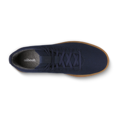 Men's Wool Cruiser Mid Select - Deep Navy (Gum Sole)