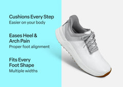 Approach Shot Hands-Free Golf - White/Silver