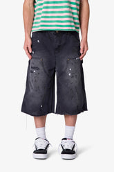 Ultra Baggy Work Shorts - Black