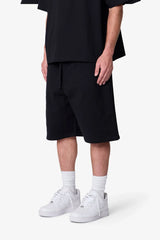 Heavy Basic Sweatshorts - Black