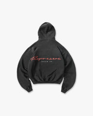 Chrome Flight Hoodie - Stained Black