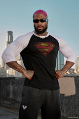 8072 - Superman 3/4 Raglan Shirts - May 19th