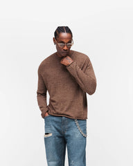 GH Knitted Long Sleeve Top - Espresso