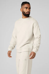 Men's Renown Heavy Weight Crew Neck Pullover - Bone