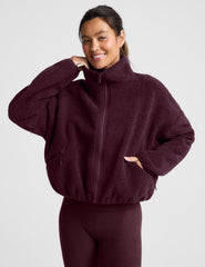 Unity Zip Jacket - Cabernet