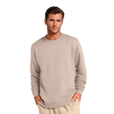Men's Merino Blend Sweatshirt - Mushroom