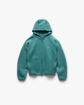 247 Form Zip Hoodie - Teal