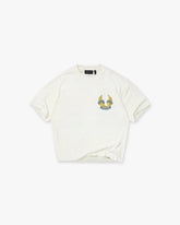 Represent X Belstaff Born To Bike T-Shirt - Flat White