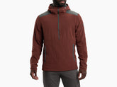 AERO™ FLEECE PULLOVER - CHILI OIL / CARBON