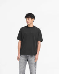 Serif Logo T-Shirt - Jet Black