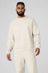 Men's Renown Heavy Weight Crew Neck Pullover - Bone