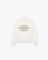 Represent Owners Club Stamp Sweater - Flat White