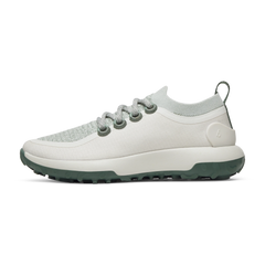 Women's Trail Runners - Parchment/Seagrass (Parchment Sole)