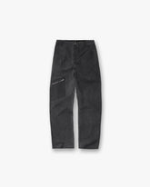 Cotton Workwear Pant - Washed Black