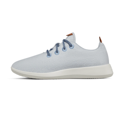Men's Wool Runners - Frost Blue (White Sole)