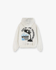 Out Of The Shadows Hoodie - Cream Marl