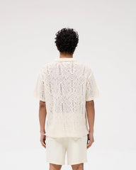 All Over Crochet Shirt - Off White