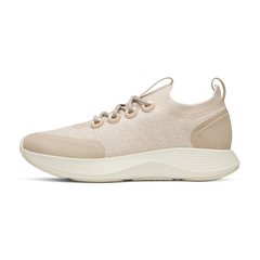 Men's Wool Strider - Rugged Beige (Natural White Sole)