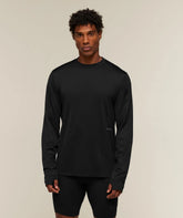 RUNNING ELITE LONG SLEEVE T-SHIRT - Black