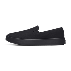 Women's Wool Cruiser Slip On - Natural Black (Natural Black Sole)