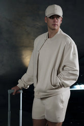 Men's Renown Varsity Jacket - Bone