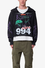 Snake 994 Hoodie - Black