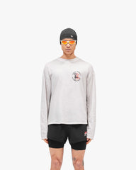247 Torch Boxy Long Sleeve T-Shirt - Bleach Wash