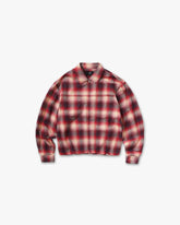 Sunset Flannel - Racing Red