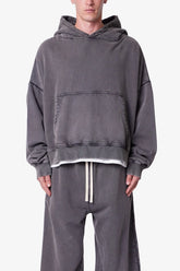 Gradient Pullover Hoodie - Vintage Black