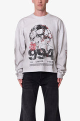 No Longer Here L/S Tee - White