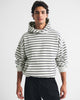 Essential Popover 2.0 Hoodie - Heather Gray Stripe