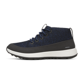 Men's Wool Runner NZ Mid Waterproof - Natural Black/Royal Blue (Barely Grey Sole)